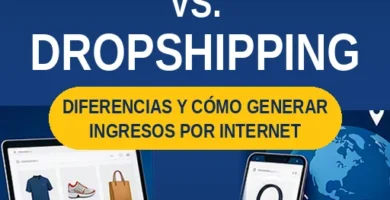 Comparación entre tienda online y dropshipping para vender productos por Internet.